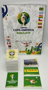 Copa America Brasil 2019 Album Vuoto + Set Completo Figurine Panini - Picture 1 of 3