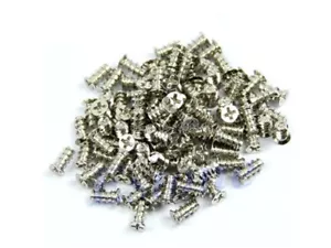 4 Schrauben Silber Lüfter PC Computergehäuse Computer M5 X 10mm Kreuz Zink Fan - Bild 1 von 1