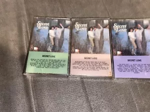 Secret Love Compilation Cassette Tapes 1987 (Vol 1, 2, 3) 80s Ballads Love Songs - Picture 1 of 1