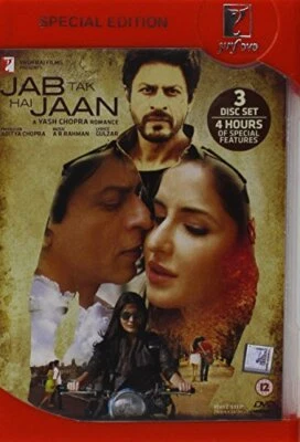 JAB TAK HAI JAAN - BOLLYWOOD 3 DISC ORIGINAL DVD SHAH RUKH KHAN - DVD  QUVG The - Image 1 of 2
