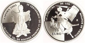 Spain 10 Euro 2005 - Commemorative Coin - Silver - PP in Capsule