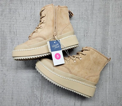 Universal Thread Women's Kayson Winter Boots Size 5 Beige - Image 1 of 4