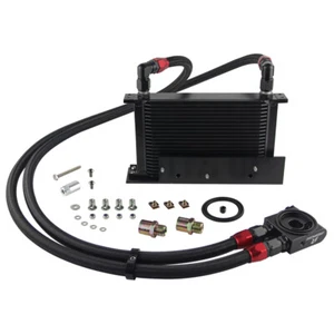 22 Row Oil Cooler Thermostat Sandwich Plate Kit for Nissan 350Z 03-08 370Z 09-17 - Picture 1 of 9