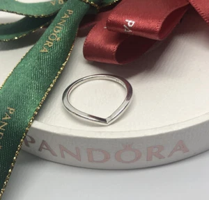 Pandora Shining Wish Sterling Silver Ring 196314 Size 54 Authentic Ale 925 - Picture 1 of 6