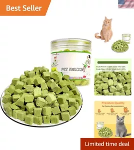 3.8oz/100g Cat Grass Treats for Hairball Support and Teeth Cleaning, Chicken ... - Picture 1 of 7