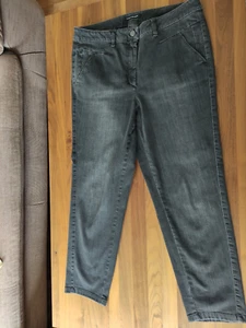 Luisa Cerano Jeans Slim Fit Gr 44 dkl. grau used-look NEUWERTIG Toll! - Bild 1 von 7