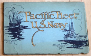 1919 us navy pacific fleet rear admiral hugh rodman pacific novelty booklet - Picture 1 of 24