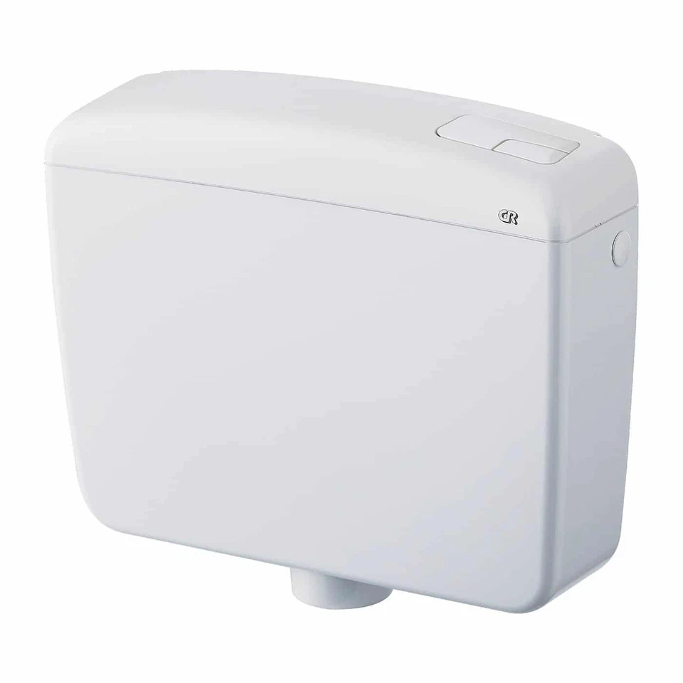 CR Cassetta scarico WC esterna a zaino PLUS2 doppio scarico, insonorizzata - Immagine 1 di 1