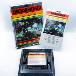 Demon Attack Atari 2600 | Cartridge Box Manual CIB | Tested & Working - Picture 1 of 11