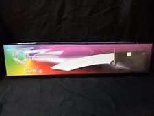 Bowie 15 inch Stainless Steel Quick Silver with Nylon Sheath New In Box