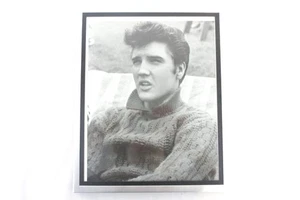 Framed 9x11 Elvis Presley Jailhouse Rock Movie Photo Black & White Aluminum - Picture 1 of 5