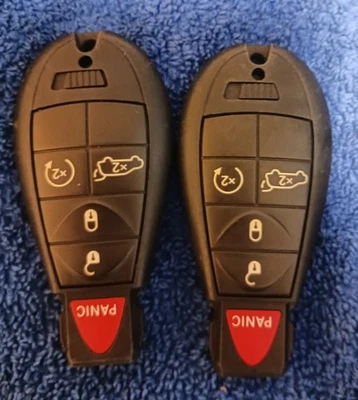  OEM Jeep Grand Cherokee 2011-2014 Smart Key With 5 Buttons 56046735AE 4 - Image 1 of 4