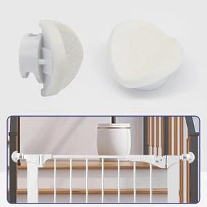 Adaptador universal de barandilla para puerta de bebé (paquete de 2) - extensor blanco para mascotas - Imagen 1 de 12