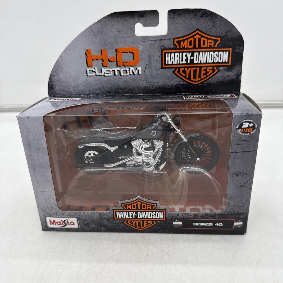 MAISTO H-D CUSTOM HARLEY DAVIDSON SERIE 40 ESCALA 1:18 2018 CVO Road Glide Foto 1 de 1