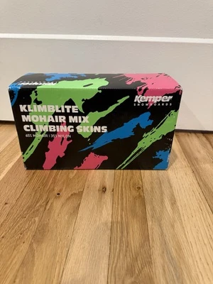 Kemper Klimblite Mohair Mix Climbing Skins Rampage Splitboard size L New in Box