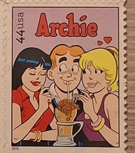 ARCHIE, BETTY & VERONICA - SONNTAG LUSTIGE COMICS - USA BRIEFMARKE - Bild 1 von 1