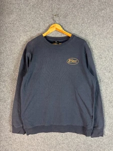 Ripcurl Sweatshirt Mens Medium Blue Regular Fit Long Sleeve Pullover Casual Logo - Picture 1 of 8