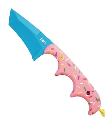 CRKT Blade HQ Exclusive Dessert Warrior Folks Minimalist Tanto Neck Knife 2386DW - Image 1 of 3