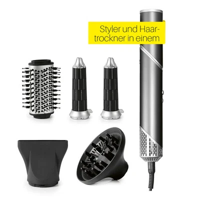 STYLE&SHINE Flex Hair Styler asciugacapelli arricciacapelli 2 in 1 asciugacapelli 5 accessori