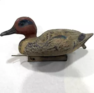 Vintage Flambeau Plastic Cup Decoy Duck 10 in x 5 in Made In USA Mallard Hen - Picture 1 of 6