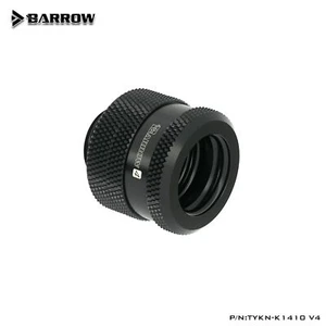 Barrow TYKN-K1410 V4 OD14mm Hard Rigid Tube Joint Fitting Connector G1/4 Adapter - Picture 1 of 9