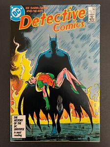 DETECTIVE COMICS #574 *VERY SHARP!* (DC, 1987)  ORIGIN RETOLD!  LOTS OF PICS!