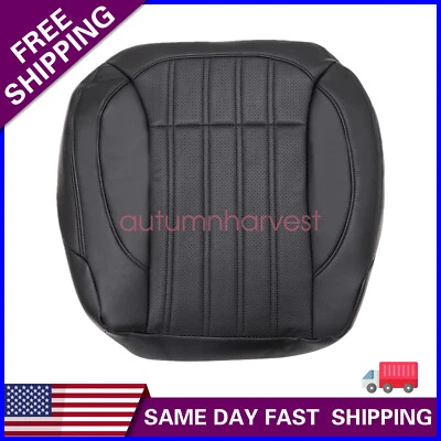 Cubierta de asiento de cuero perforada inferior del conductor para Mercedes Benz GL350 2013-16 Foto 1 de 4