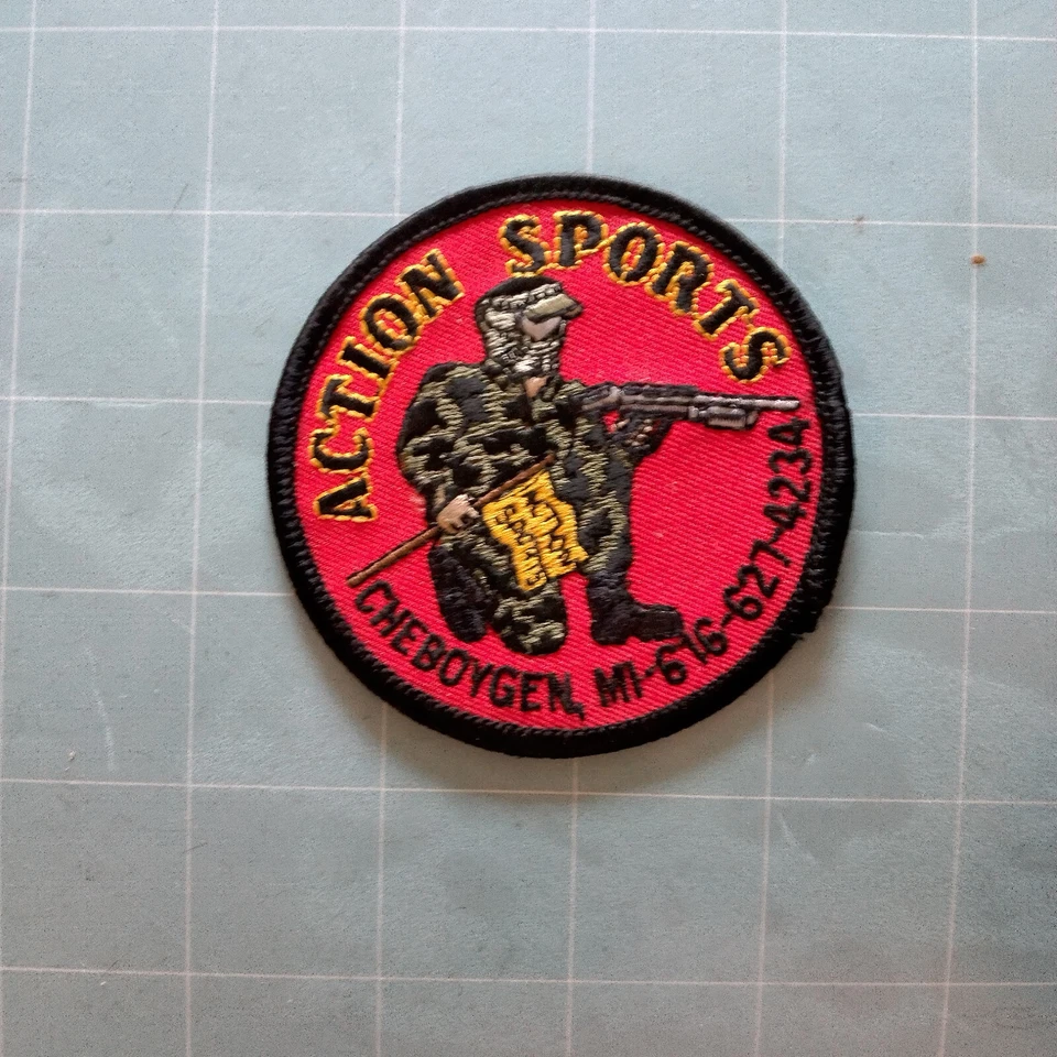Parche de deportes de acción Cheboygen MI talla 3x3 Foto 1 de 1