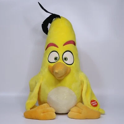 RARE NWT Angry Birds Movie Chuck Yellow Plush | 28" 2016 CWT Collection - Image 1 of 4