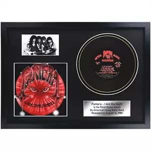 Pantera - I Am the Night / LP / Souvenir in black frame / Heavy Metal - Picture 1 of 15