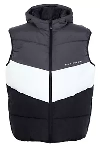 Chaleco acolchado ellesse invierno exterior hombre forrado suicia chaleco - Imagen 1 de 5