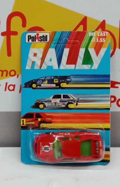 POLISTIL 1/55 DIE CAST FERRARI 308 GTB   MADE IN ITALY 1983 - Immagine 1 di 1