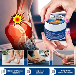 Natural Herbal Extract Heel Pain Relief Ointment Cream Promote Blood Circulation - Picture 1 of 7