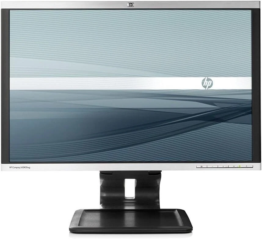 HP LA2405WG 24-INCH WIDESCREEN TFT ACTIVE MATRIX FLAT PANEL LCD DISPLAY MONITOR - Image 1 of 4