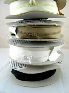 Continuous Zip Chain - No 3 & No 5 - (3mm & 5mm Teeth) - 6m Reels Plus Sliders - Picture 1 of 9