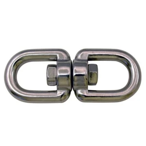 T316 Stainless Steel Swivel Eye/Eye, 5/16" - Picture 1 of 1