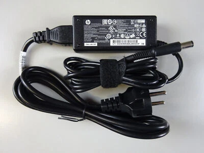 Original HP 45 Watt Netzteil schwarzer Stecker 7,4x5mm, Mittel PIN 19,5V 2,31A - Bild 1 von 2