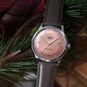 Orient RA-AC0M15Y30B Bambino Copper Dial Automatic Classic Analog Men's Watch - Picture 1 of 4