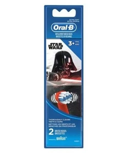 Cabezales de cepillo de repuesto Oral-B Kids extra suaves con STAR WARS, 2 unidades - Imagen 1 de 4