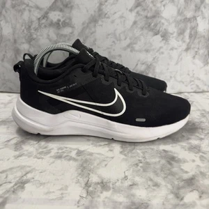 Nike Mens Downshifter 12 Mens 8 Black Running Shoes Athletic Walking DD9293-002 - Picture 1 of 9