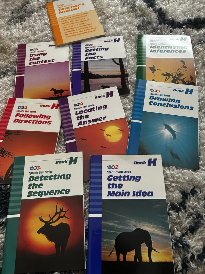 SRA Specific Skills Series Prep Level -1997 Fifth Edition-Level H (New) - Image 1 of 3