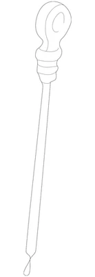 Nissan Pathfinder 1996-2000 genuino - varilla de medición 11140-0W000 Foto 1 de 2