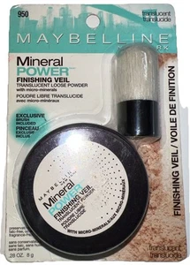 1- MAYBELLINE  Mineral Power Finishing Veil #950 Translucent Loose Powder Sealed - Picture 1 of 5