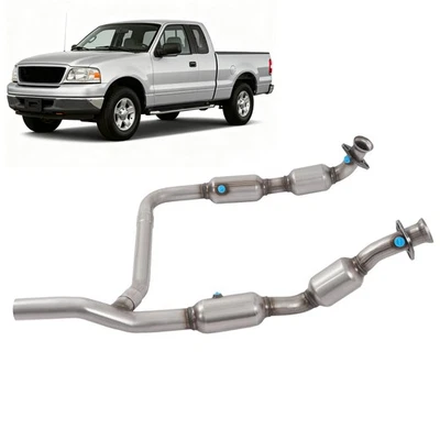 For Ford F-150 Expedition 4.6L V8 2000-2004 4WD BOTH SIDES Catalytic Converters - Image 1 of 4