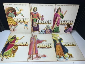 Vintage You Make It Happen Bible Adventure Lot Pop Up Play W Paper Puppets Rare - Picture 1 of 15