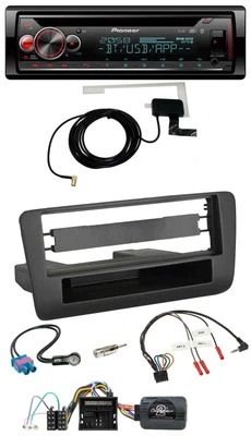 Pioneer DAB CD Lenkrad USB Bluetooth Autoradio für Audi A1 (ab 2010) - Bild 1 von 4