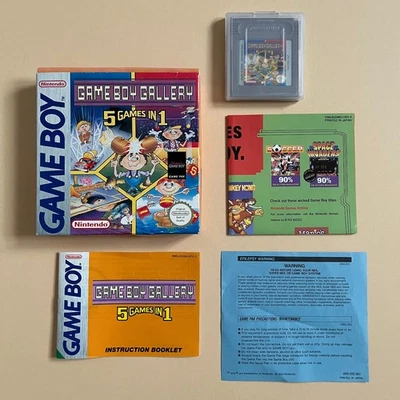 Vintage Nintendo Game Boy - Video Game - Gallery 5 in 1- Super Game Boy Game Pak - Image 1 of 4