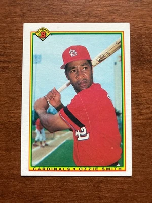 Bowman 1990, #195 Ozzie Smith (HOF), EX-EXMT Foto 1 de 2