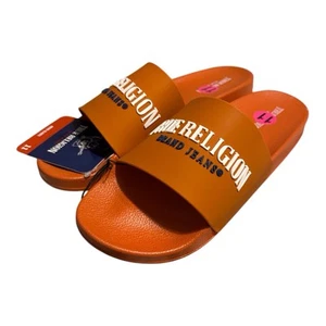 Sandalias True Religion Slides Naranja Para Hombre Talla 11 Nuevas con Etiquetas Precio de venta sugerido por el fabricante 69,00 USD - Imagen 1 de 7