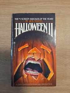 Rare Halloween II Paperback Movie Adaption Book Jack Martin - Picture 1 of 7